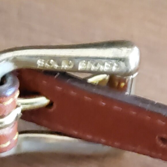 Vintage Dooney & Bourke All Weather Leather Crossbody in Blue + Dooney Duck Tag - Picture 10 of 10